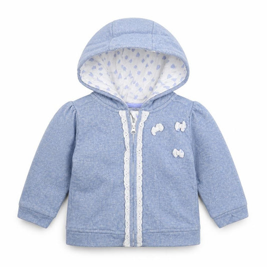 Front view of George Baby Blue Jacket, size 6-9, Months