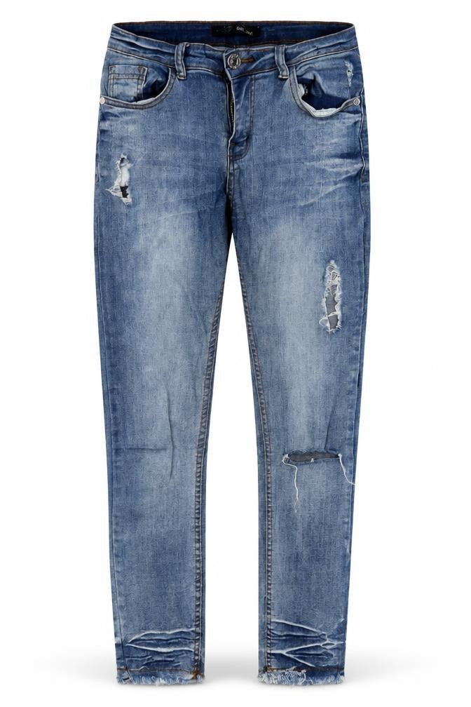 GIRL VIVI Womens Blue  Denim Skinny Jeans Size 8 L27 in