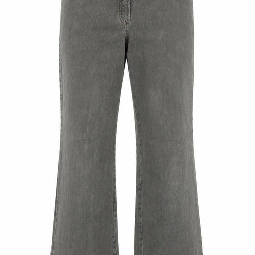 Frank Eden Womens Green   Bootcut Jeans Size 34 in L29 in
