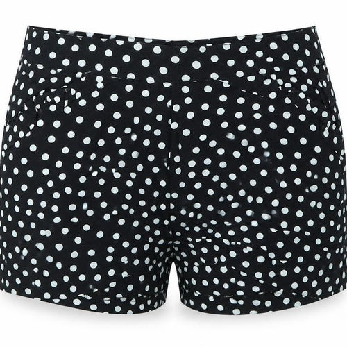 Mango Womens Multicoloured Polka Dot  Boyfriend Shorts Size S