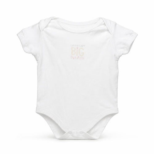 George Baby White   Babygrow One-Piece Size 18-24 Months  - little lady big dreams