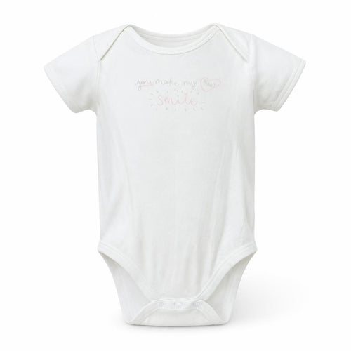 George Baby White   Babygrow One-Piece Size 18-24 Months  - you make my heart smile