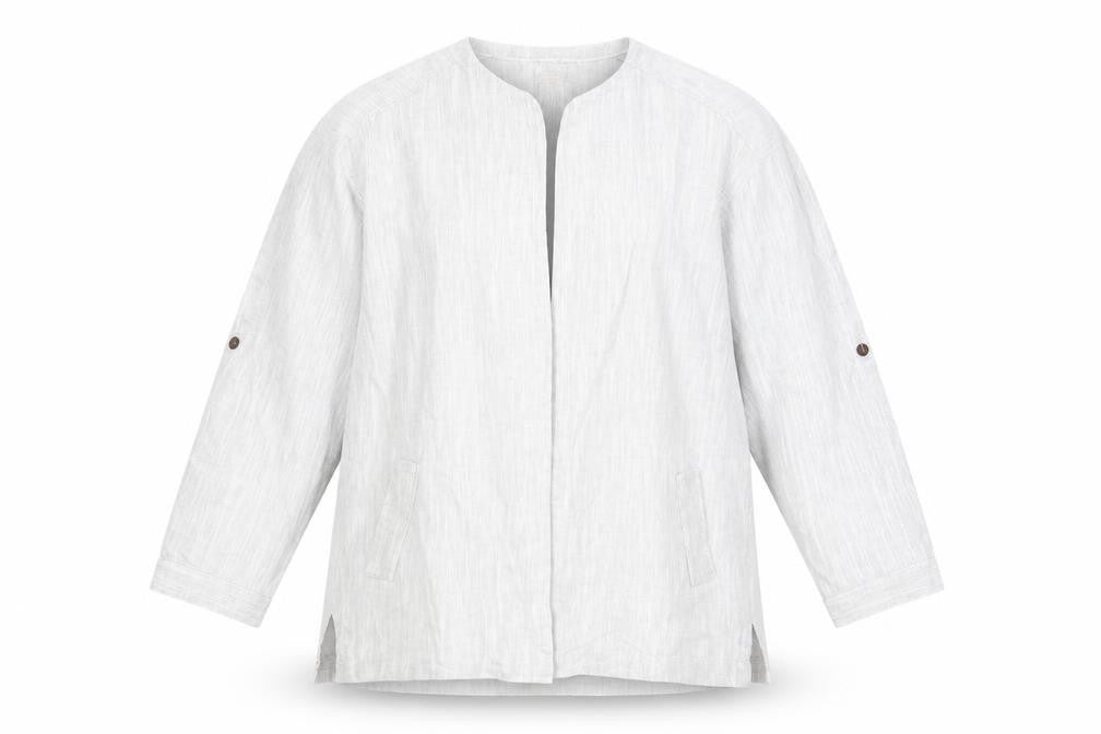 Front view of F&F women’s grey jacket blazer, size UK 16