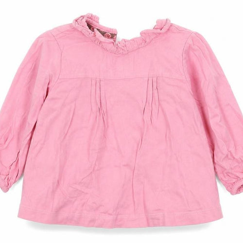 Monsoon Girls Pink   Basic T-Shirt Size 6-9 Months