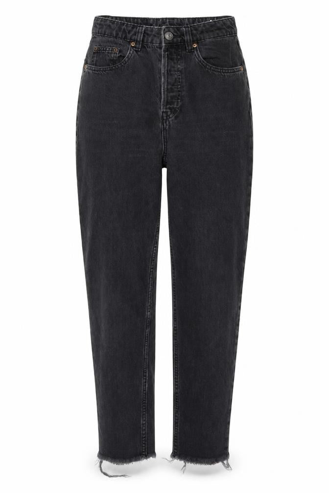Divided Womens Grey  Denim Mom Jeans Size 8 L26 in