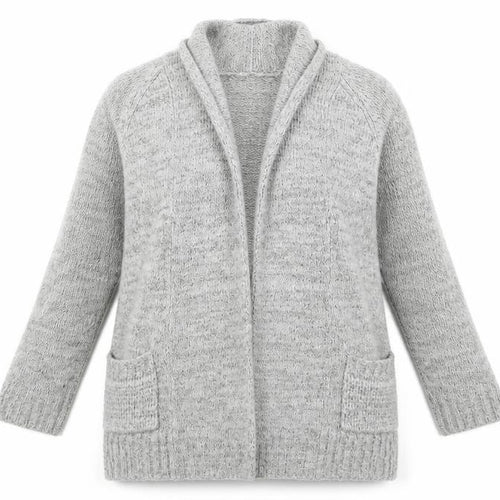 Cherokee Womens Grey  Knit Cardigan Jumper Size 14