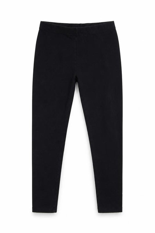 Front view of Next girls’ black carrot trousers, size 10, years