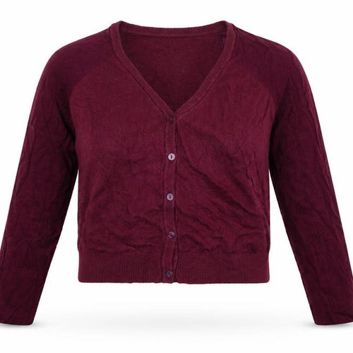 Topshop Womens Purple   Cardigan Jumper Size 14