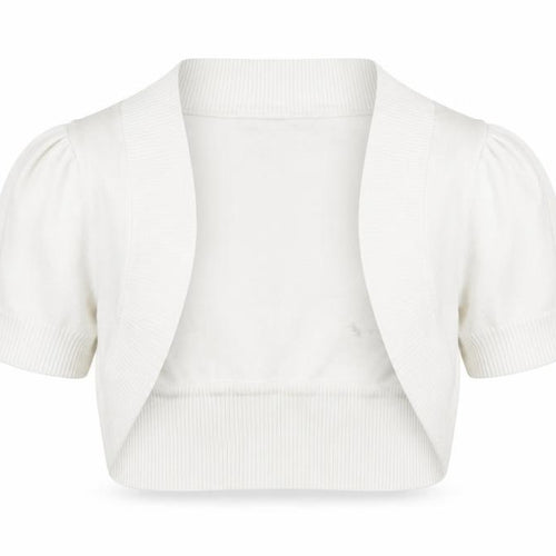 Bay Womens White   Cardigan Jumper Size 14