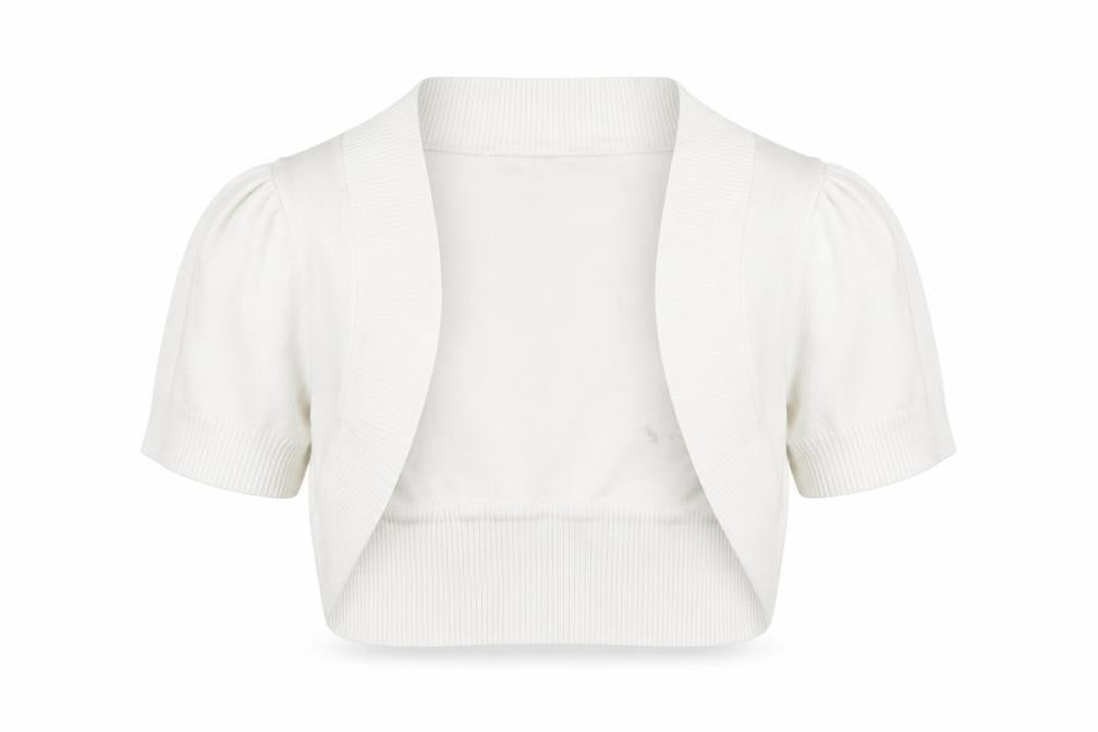 Bay Womens White   Cardigan Jumper Size 14