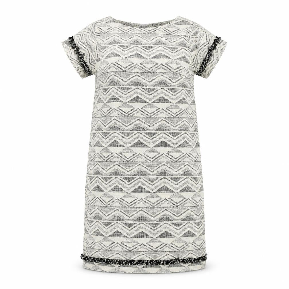 Front view of Next women’s beige a-line, size UK 12