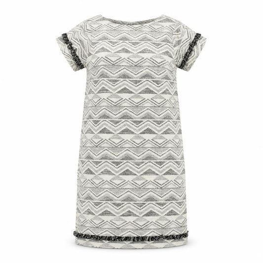 Front view of Next women’s beige a-line, size UK 12