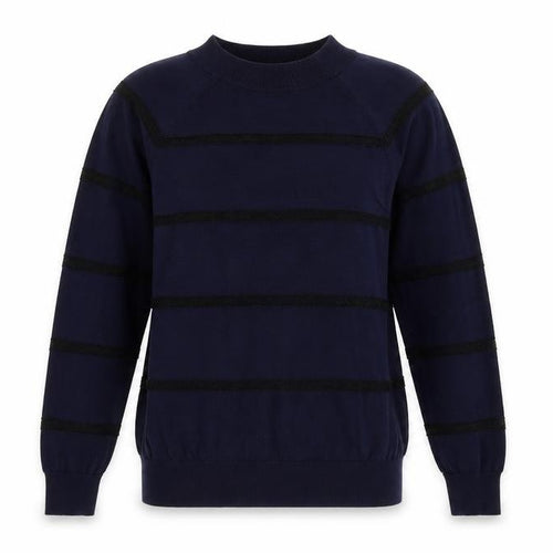 Jack Wills  Womens Blue Striped  Pullover Jumper Size 8
