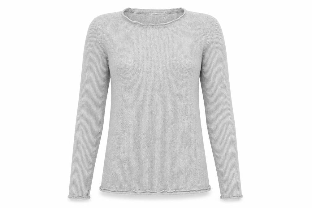 Front view of River Island women’s grey jumper size 2xs