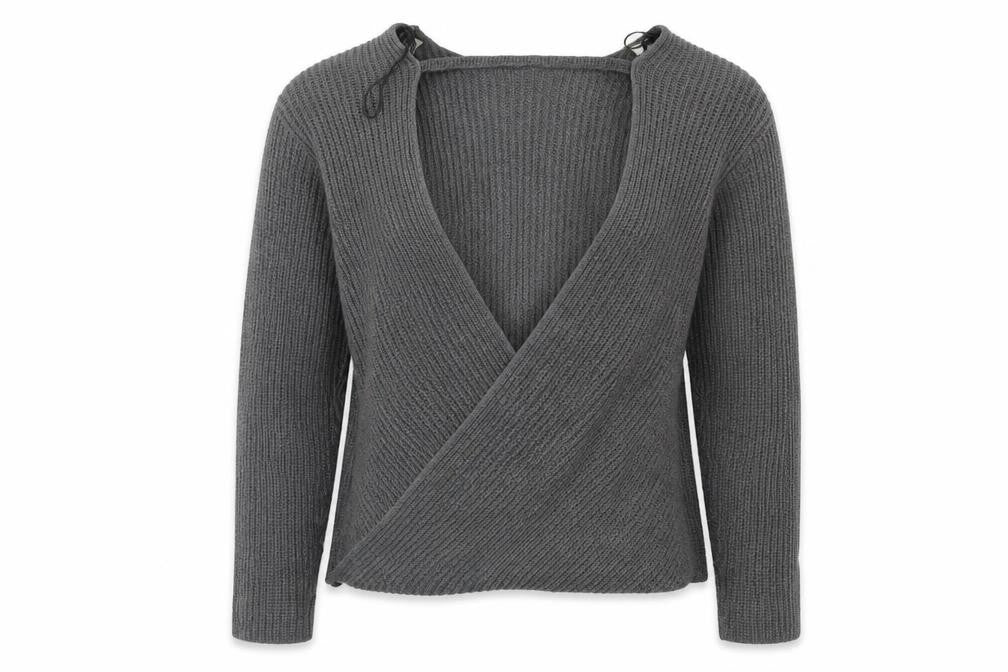 Front view of Divided women’s grey jumper, size M