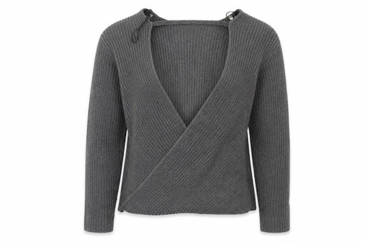Front view of Divided women’s grey jumper, size M
