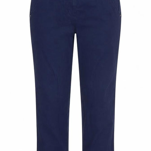 woman Womens Blue   Trousers  Size 10 L26 in