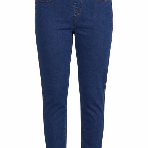 Denim & Co. Womens Blue   Skinny Jeans Size 12 L24 in