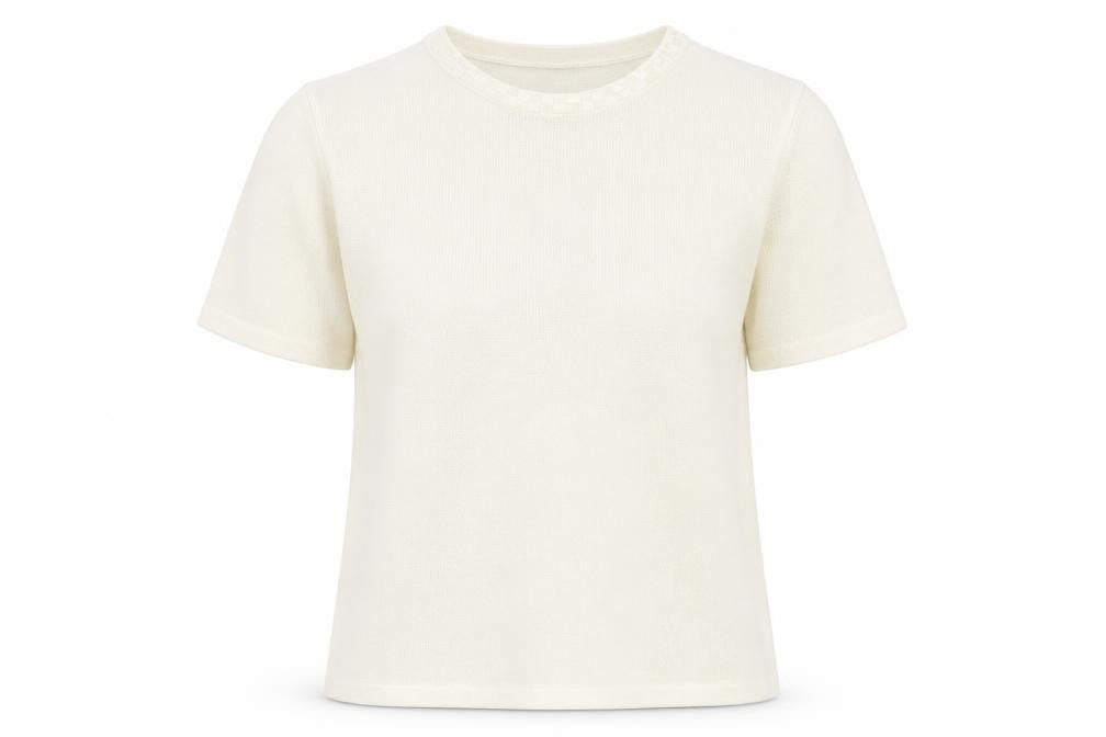 Front view of ys collection women’s yellow jumper, size M