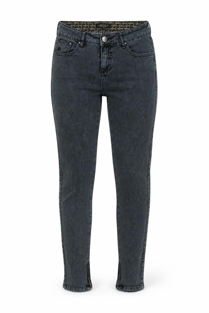 idol Womens Grey  Denim Skinny Jeans Size 10 L30 in