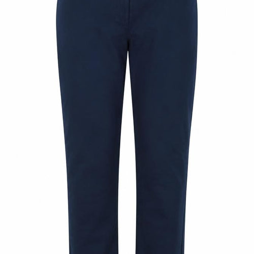 BEAST Womens Blue   Chino Trousers Size 8 L20 in