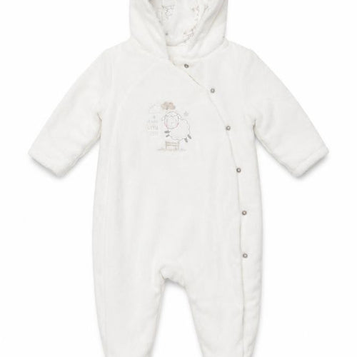 Mothercare Girls White Animal Print  Coverall One-Piece Size 3-6 Months