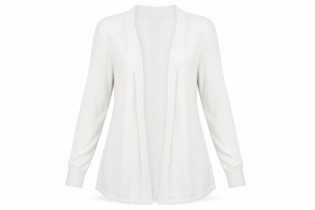Florence and Fred Womens White   Cardigan Jumper Size 8