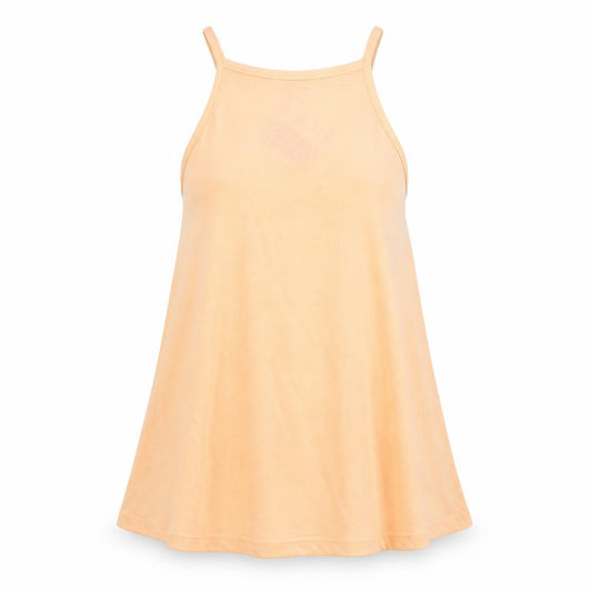 Front view of Atmosphere women’s orange basic tank, size UK 6