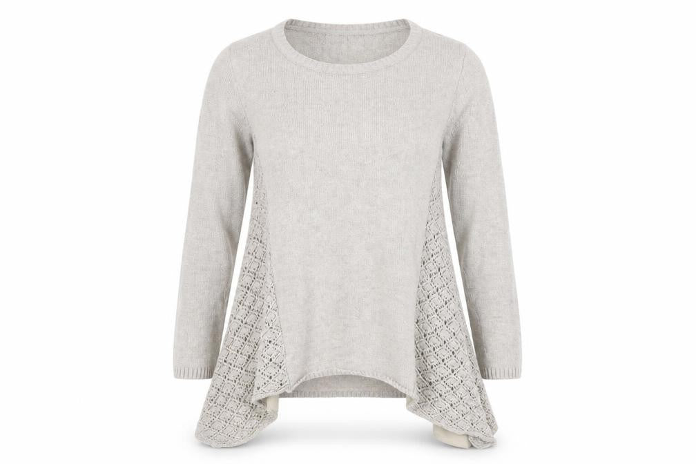 Front view of Style&co. women’s brown jumper, size L