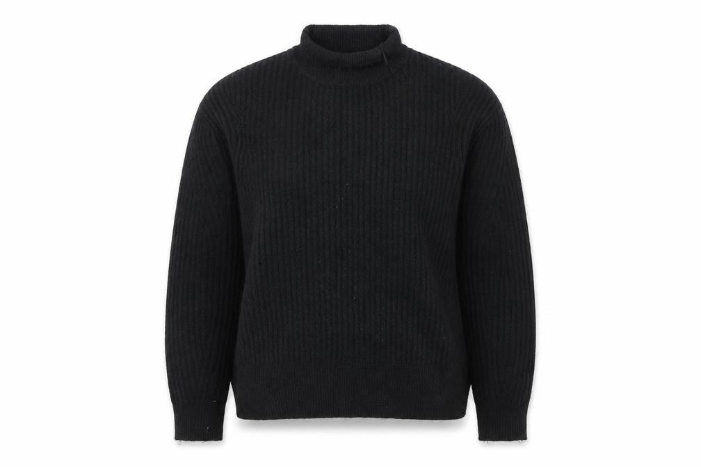 Front view of F&F women’s black jumper, size UK 12