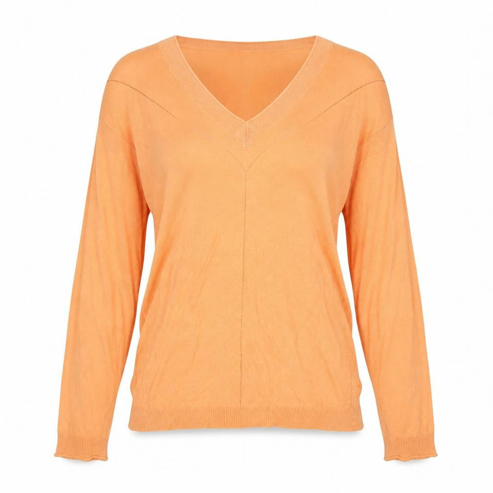 Next Womens Orange   Pullover Jumper Size 10