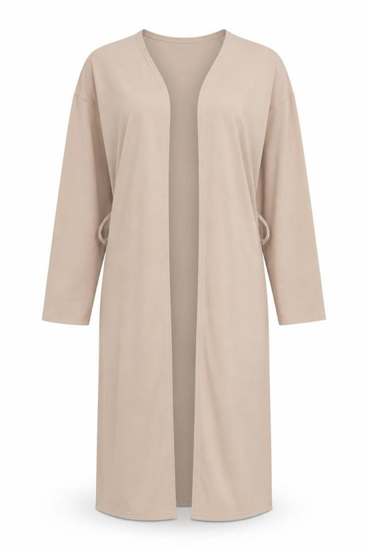 Front view of Boohoo women’s brown jacket, size S