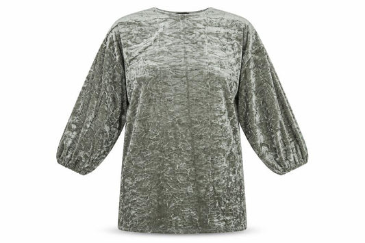 Front view of PRETTYLITTLETHING women’s green a-line, size UK 8