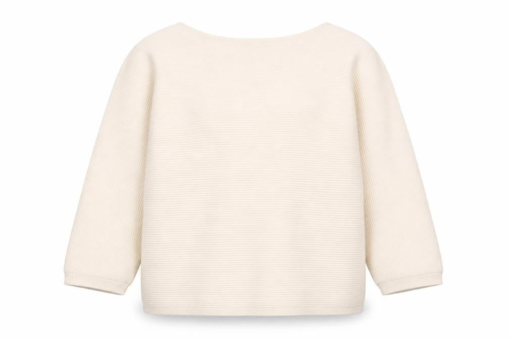 Front view of Asda George women’s ivory jumper, size M