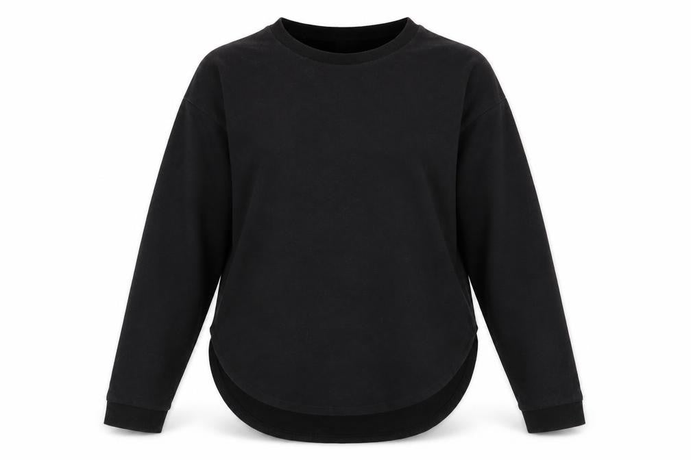 Front view of Divided by H&M women’s black jumper, size M