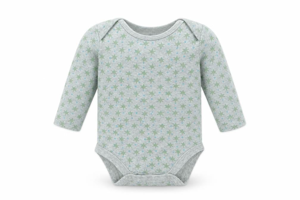 Gap Boys Grey Geometric  Babygrow One-Piece Size Newborn