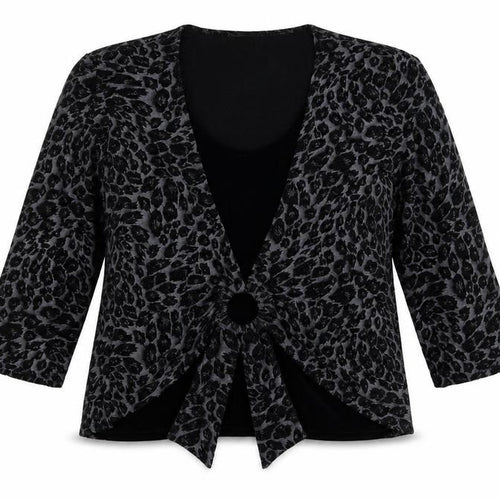 Roman  Womens Black Floral  Pullover Jumper Size XL