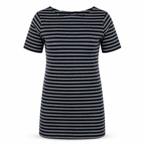 Avenue Womens Blue Striped  Jumper Dress  Size 14