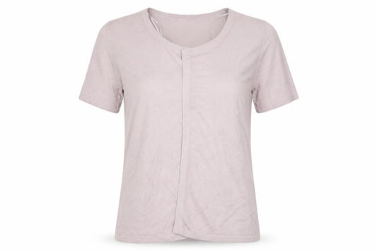 Front view of Tu women’s pink wrap jumper, size UK 12