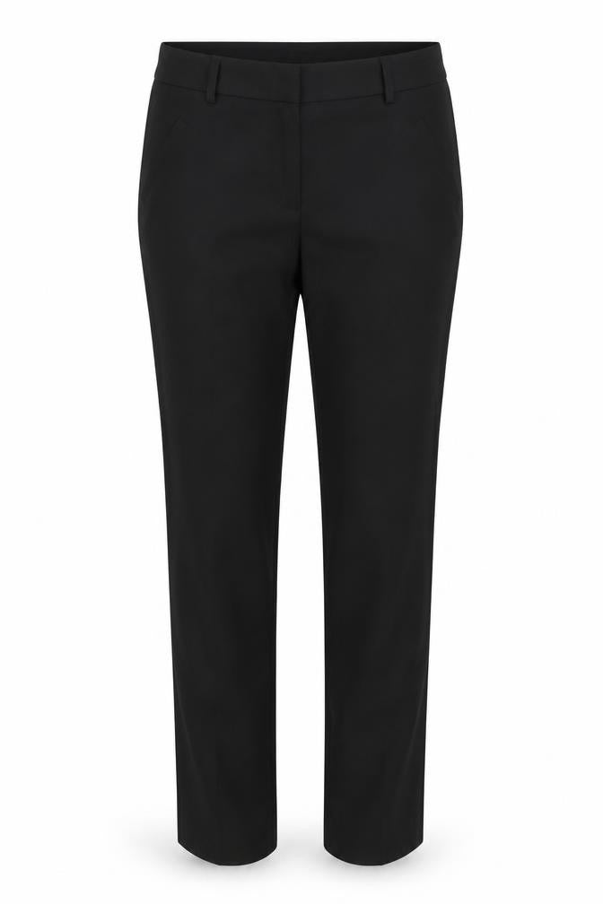 Papaya Womens Black   Trousers  Size 12 L25 in