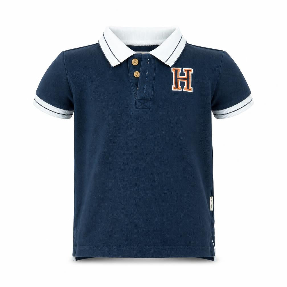 Horseware Boys Blue   Basic Polo Size 5-6 Years