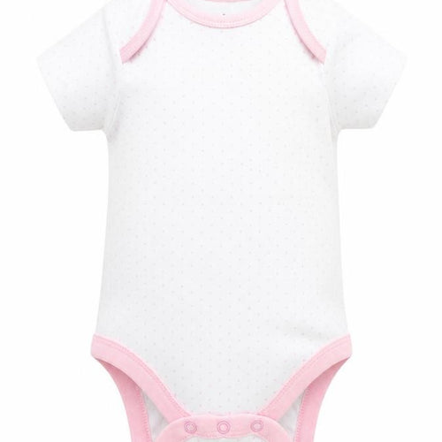 NEXT Girls White Polka Dot  Babygrow One-Piece Size 3-6 Months