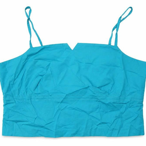Joie De Vivre Womens Blue   Cropped T-Shirt Size 16