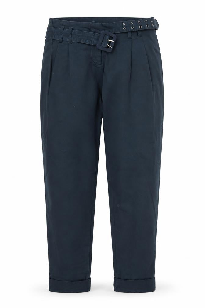 Yessica Womens Blue   Trousers  Size 8 L26 in