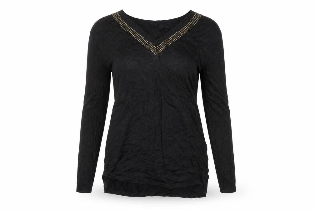 Next Womens Black   Basic T-Shirt Size 6
