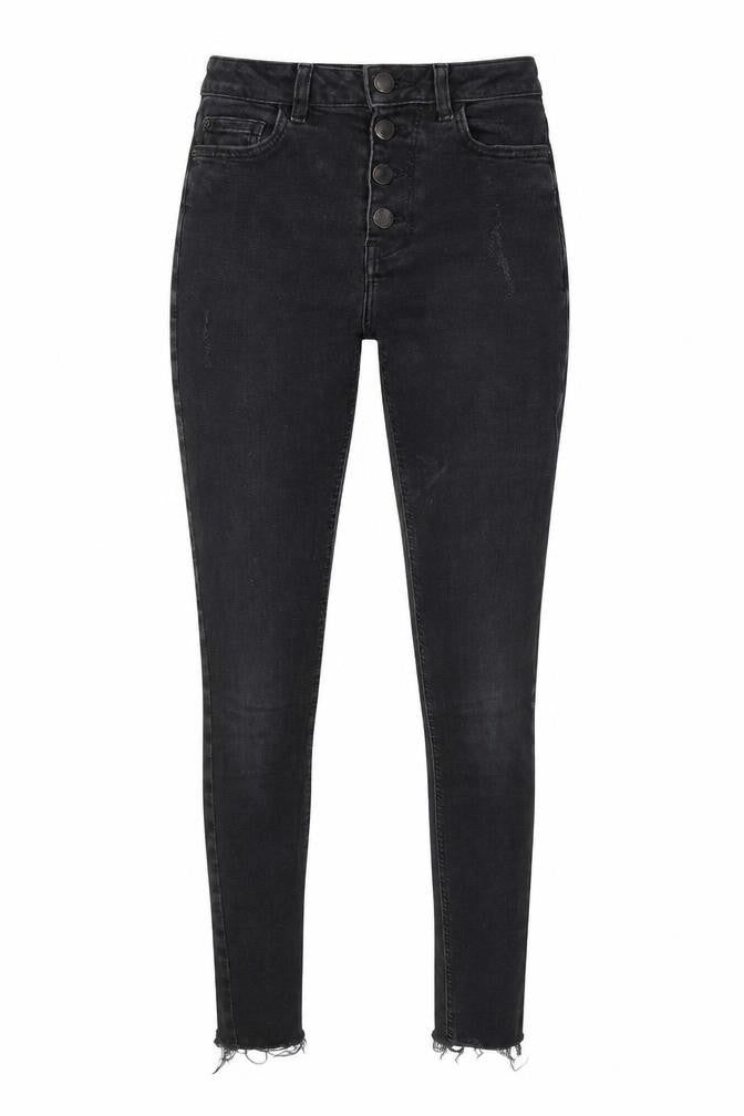 DENIM CO. Womens Grey   Skinny Jeans Size 6 L26 in