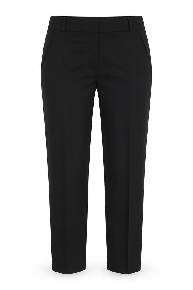 Hallhubner Womens Black   Trousers  Size 10 L26 in