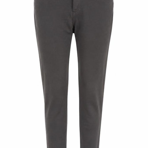Denim & Co. Womens Grey   Trousers  Size 10 L31 in