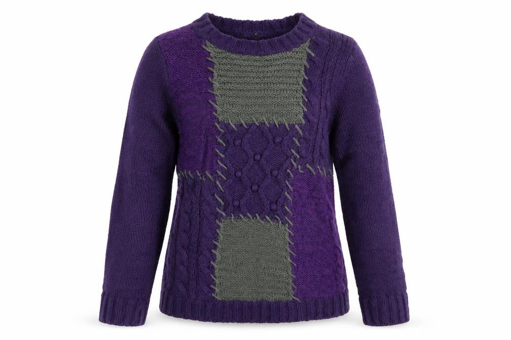 Klass Womens Purple   Pullover Jumper Size S