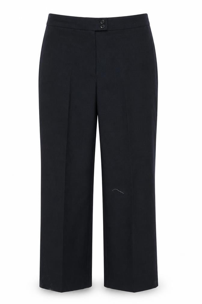 Preworn Womens Black   Trousers  Size 32 in L30 in